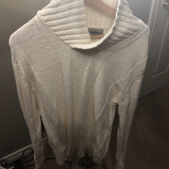 BNWOT Le Chateau men’s Shawl sweater in Sz L!! - Picture 7 of 8